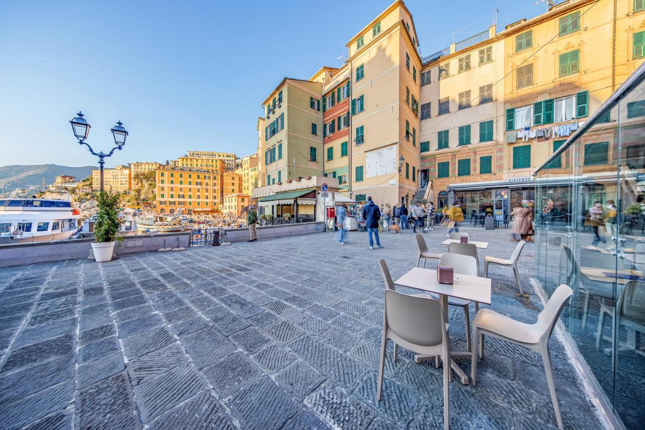 Casa Marina Relax Con Vista Sul Mare Leilighet Camogli Eksteriør bilde